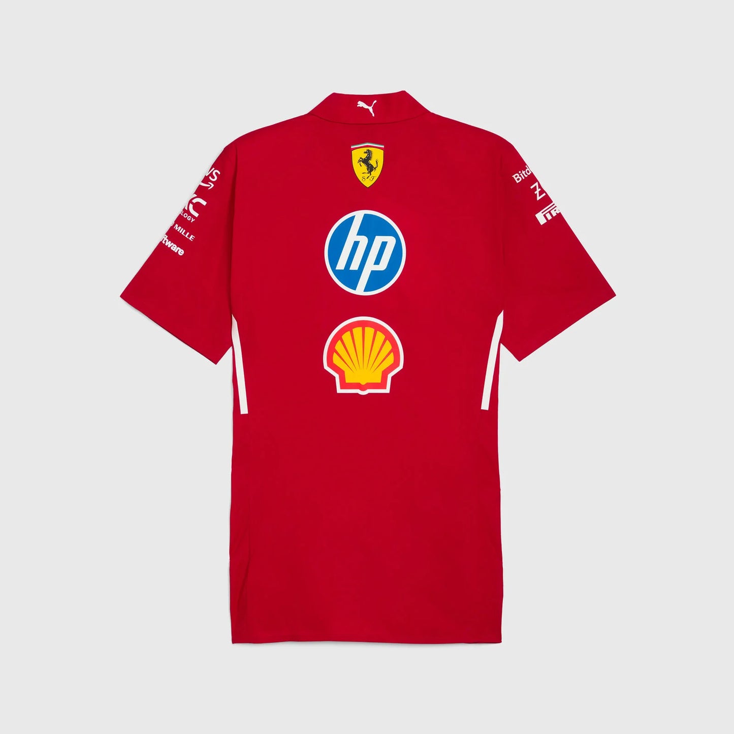 Scuderia Ferrari F1 Team Crew Shirt 2025 Red