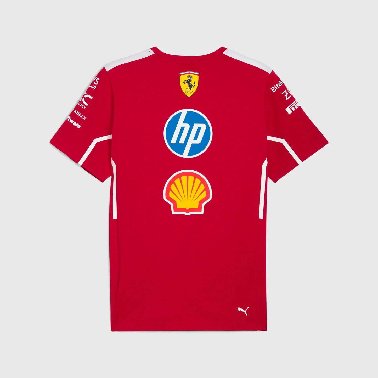 Scuderia Ferrari F1 Ladies Team Tee Red