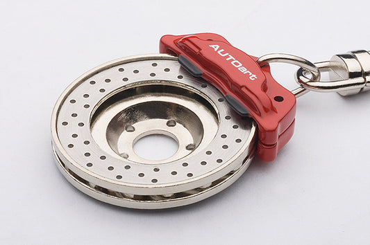 Autoart Brake Disc Keychain Red