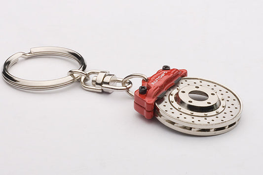 Autoart Brake Disc Keychain Red