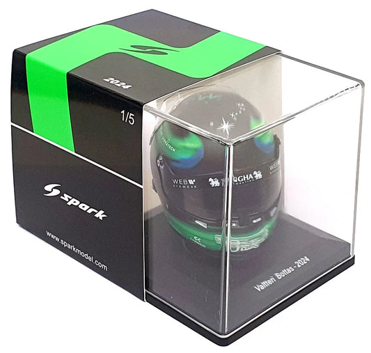 1:5th Scale Valtteri Bottas Stake F1 Kick Sauber Team Helmet 2024