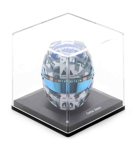 2025 Carlos Sainz Silverstone GP 1:5th Scale Helmet //speedgear.com/cdn/shop/files/AH6903-1.jpg?v=1784547331