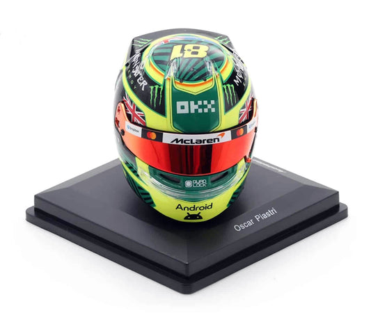 1:5th McLaren Racing F1 Oscar Piastri Australia 2026 Mini Helmet //speedgear.com/cdn/shop/files/AH6907.jpg?v=1785863502