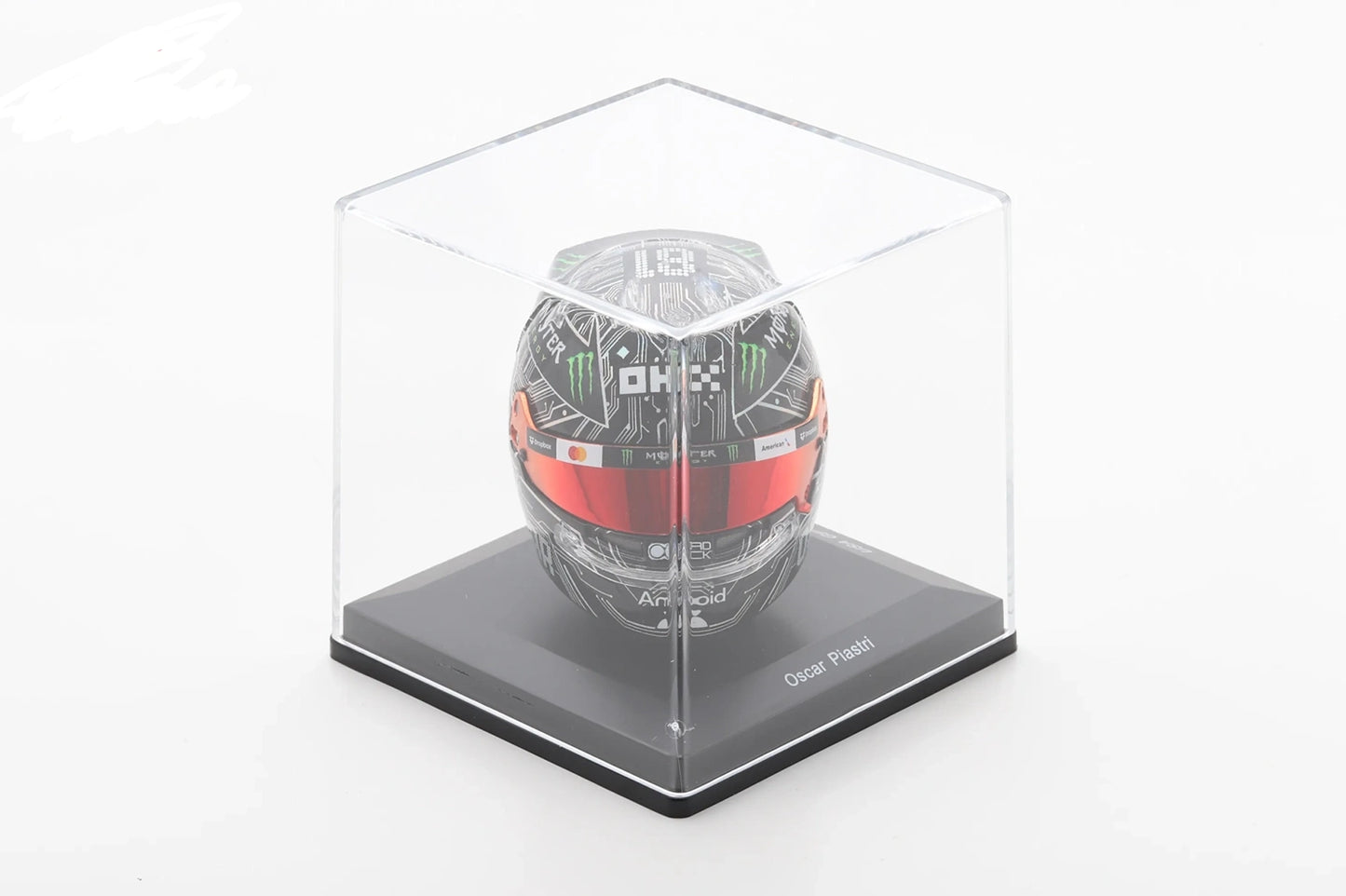 1:5th McLaren Racing F1 Oscar Piastri USGP 2025 Mini Helmet