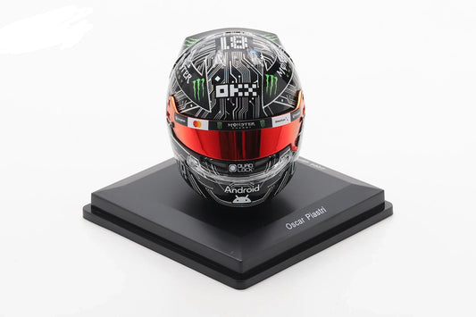 1:5th McLaren Racing F1 Oscar Piastri USGP 2025 Mini Helmet //speedgear.com/cdn/shop/files/AH6909.webp?v=1787658780