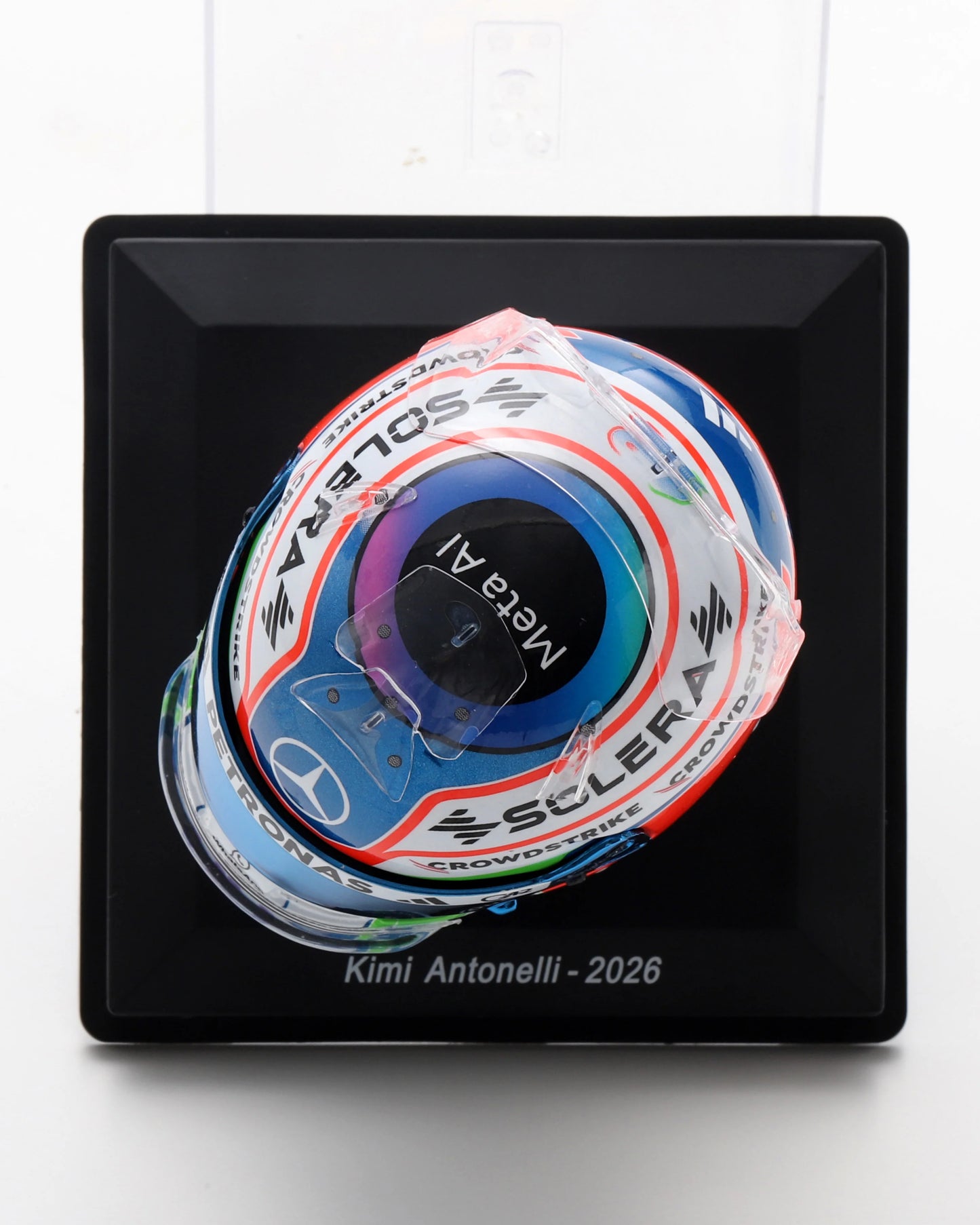 1:5th Scale Mercedes AMG Petronas F1 Kimi Antonelli 2026 Mini Helmet