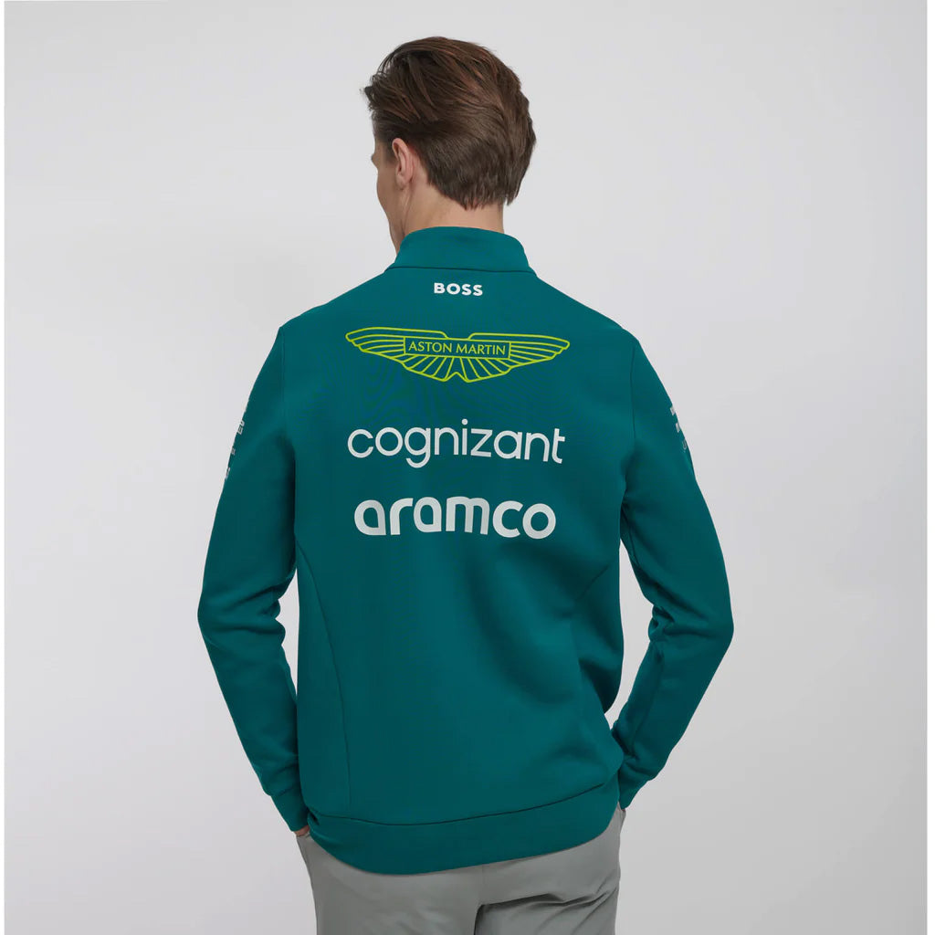 Aston Martin F1 Team Zip Sweatshirt Green