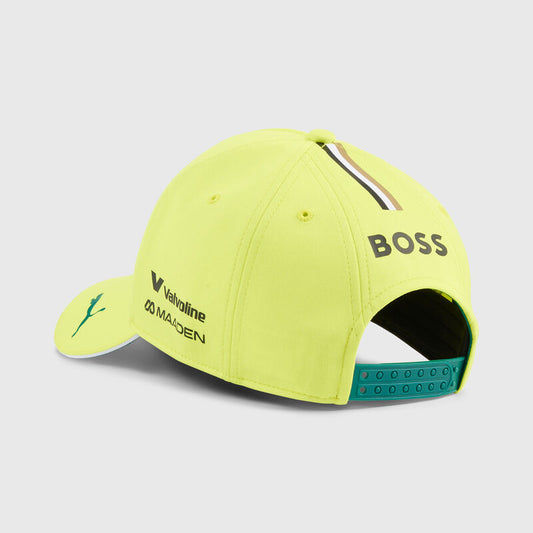 Aston Martin F1 Fernando Alonso #14 Hat 2026 Lime //speedgear.com/cdn/shop/files/AS6512.jpg?v=1776692381