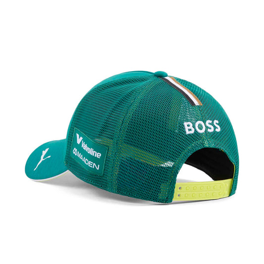 Aston Martin F1 Lance Stroll #18 Trucker Hat 2026 Green //speedgear.com/cdn/shop/files/AS6516.jpg?v=1778079380