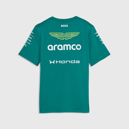 Aston Martin F1 Ladies Team Tee Shirt 2026 Green //speedgear.com/cdn/shop/files/AS6630.jpg?v=1776702306