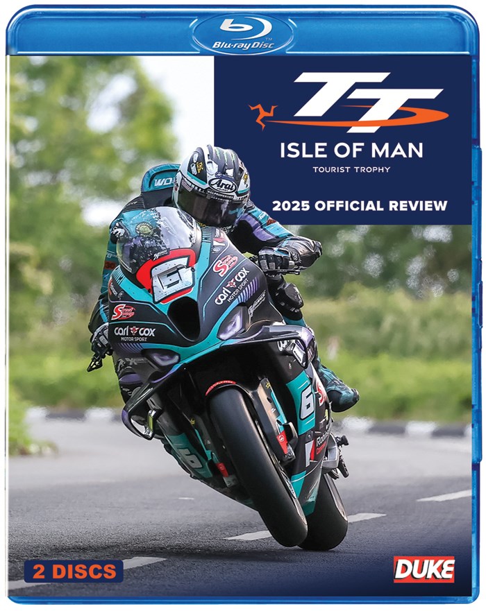2025 TT Isle of Man Review Blu-Ray