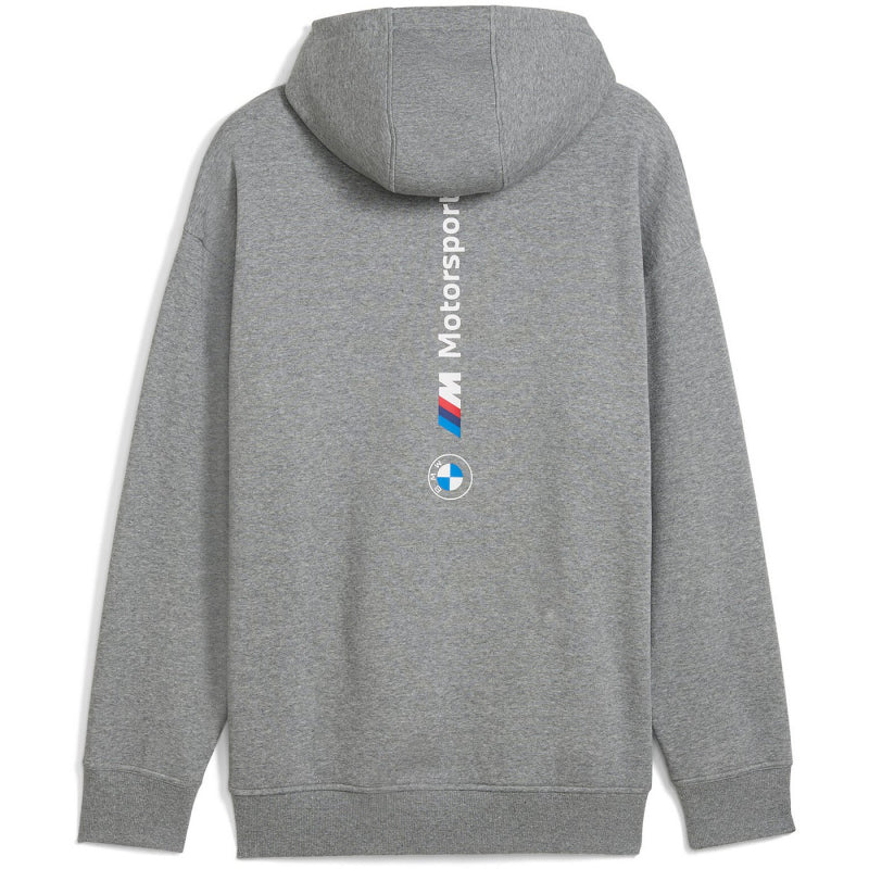 BMW Motorsport ESS+ Fleece Hoodie Grey