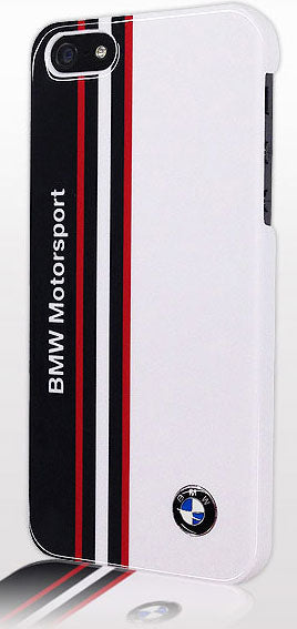 BMW Motorsport iPhone 5/5S White Hard Case One Size / BM4912 BMW Motorsport iPhone 5/5S White Hard Case One Size / BM4912