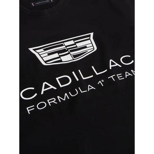 Cadillac F1 Racing Crest Logo Tee Shirt Black //speedgear.com/cdn/shop/files/CA6117.jpg?v=1771264789
