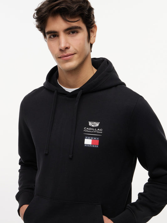 Cadillac F1 Racing Small Logo Hoodie Black //speedgear.com/cdn/shop/files/CA6312.webp?v=1771267043