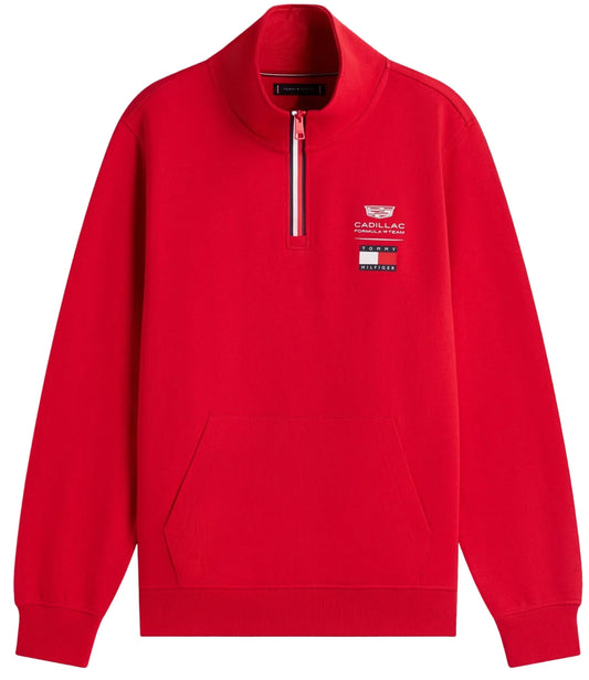 Cadillac F1 Racing 1/4 Zip Team Sweatshirt Red //speedgear.com/cdn/shop/files/CA6313.webp?v=1771266682