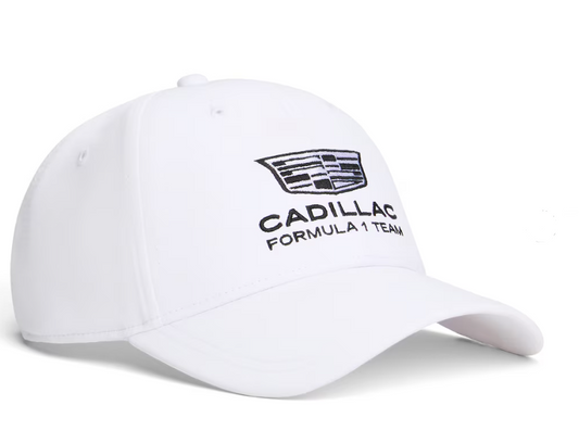 Cadillac F1 Racing Sergio Perez #11 Driver Hat White //speedgear.com/cdn/shop/files/CA6515.webp?v=1771273804