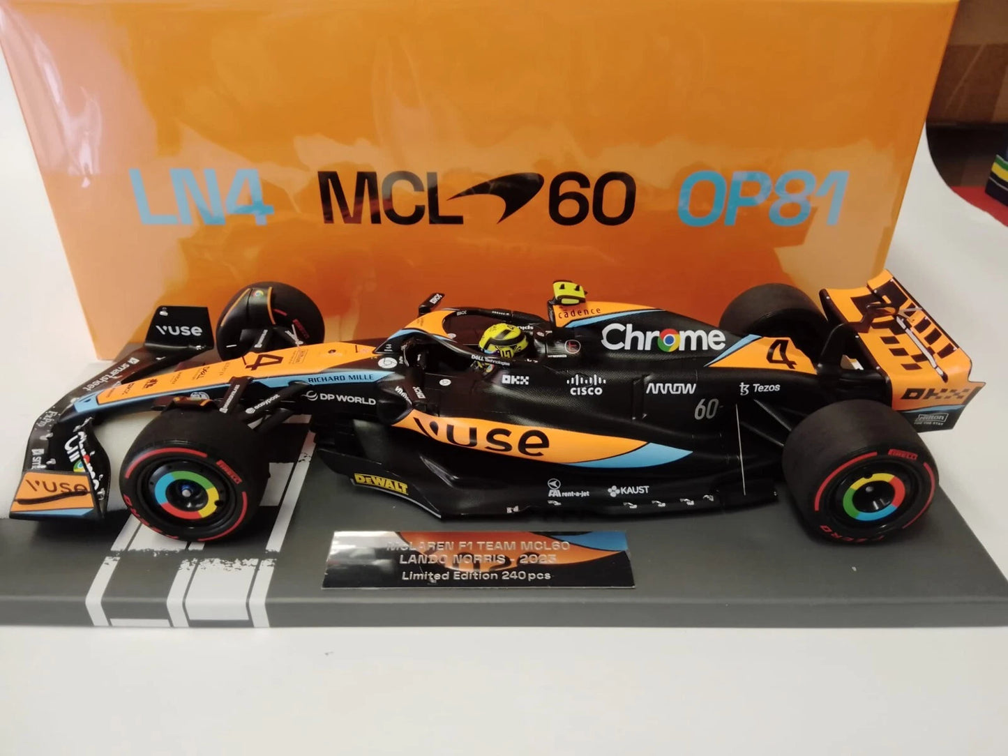 McLaren F1 Team MCL60 Lando Norris 2023
