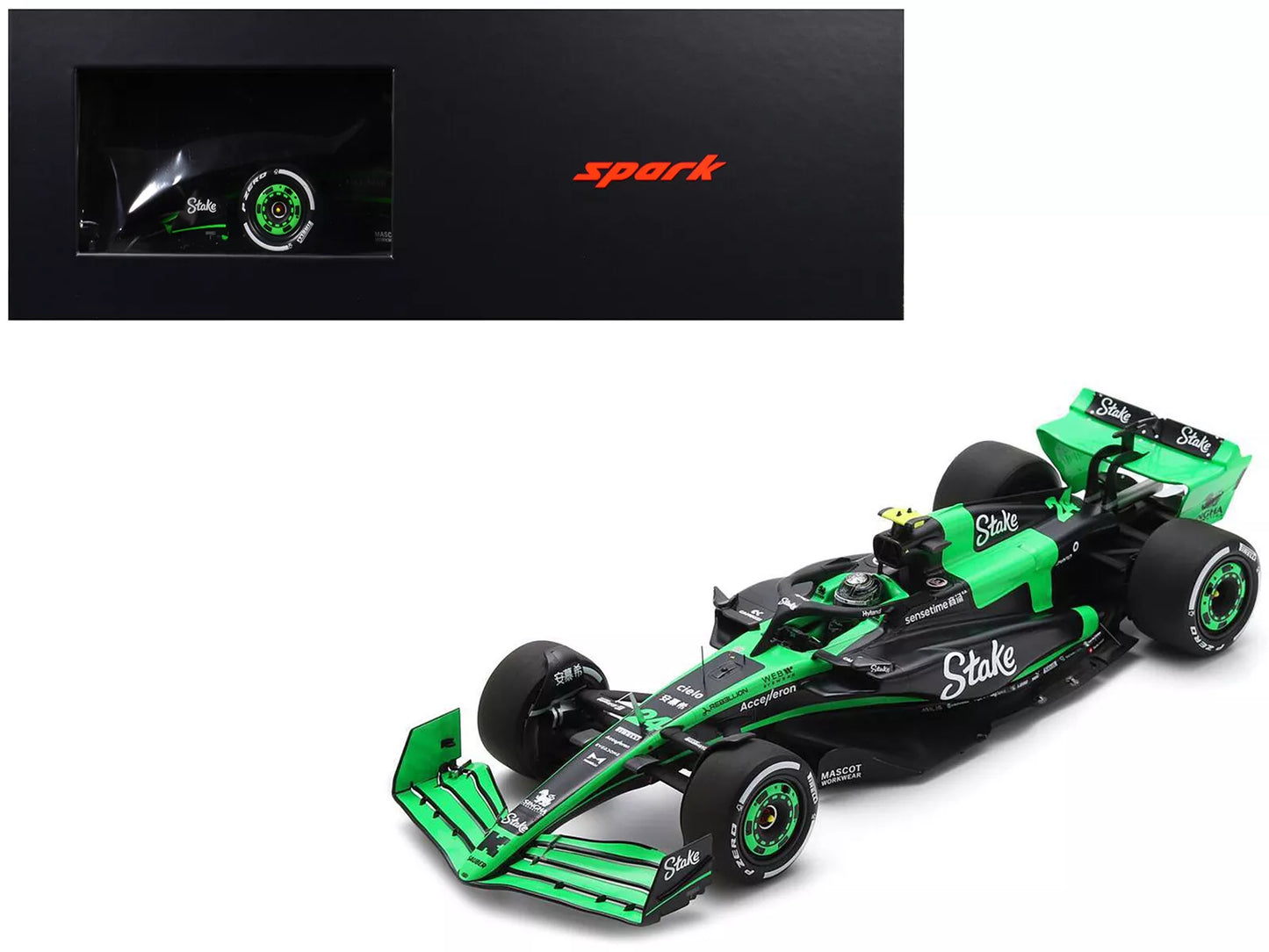 1:18th Stake F1 Team Kick Sauber C44 Zhou Guanyu #24 2024