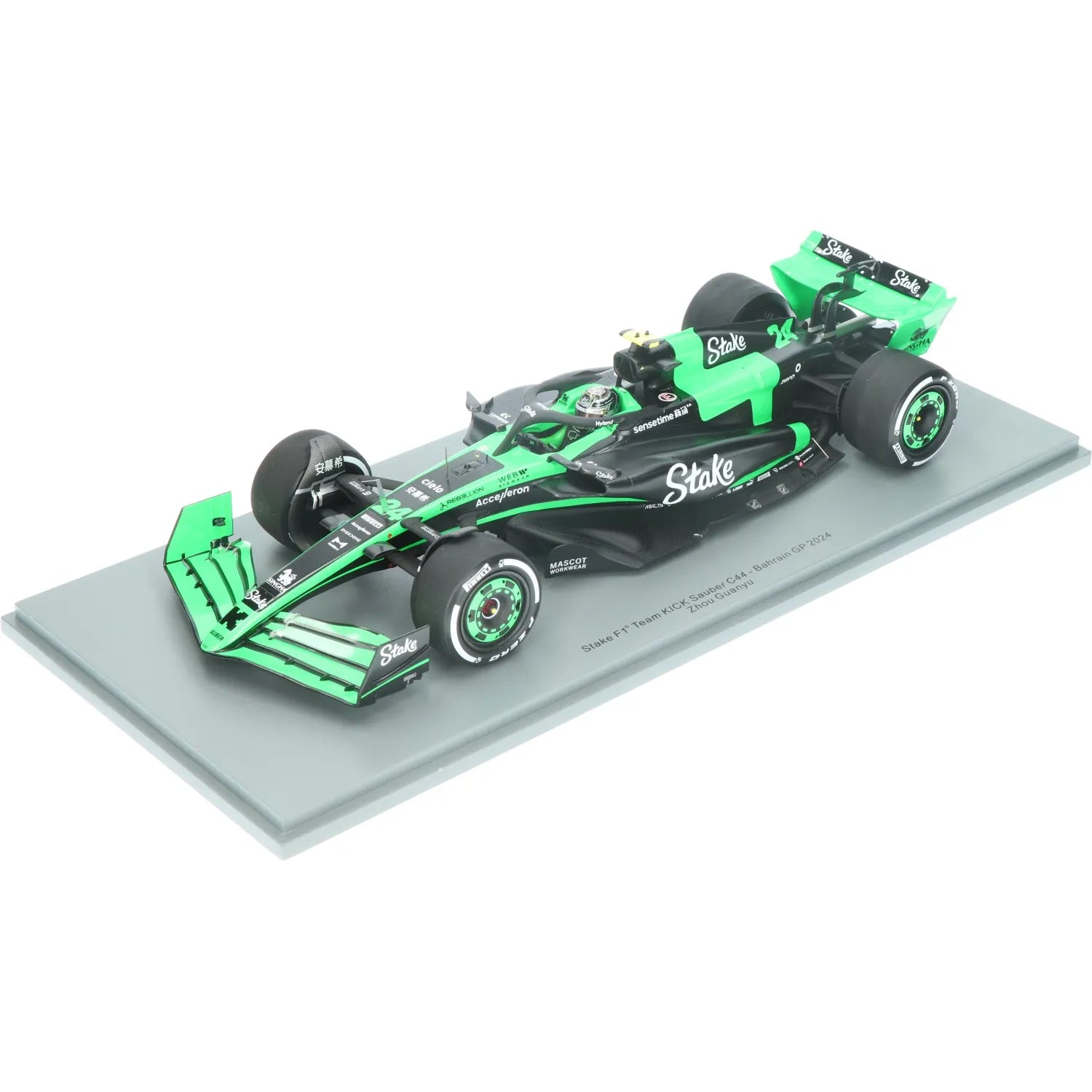 Miniature 1:18 Kick Sauber F1 team C44 - GP 2024 - BCD JEUX