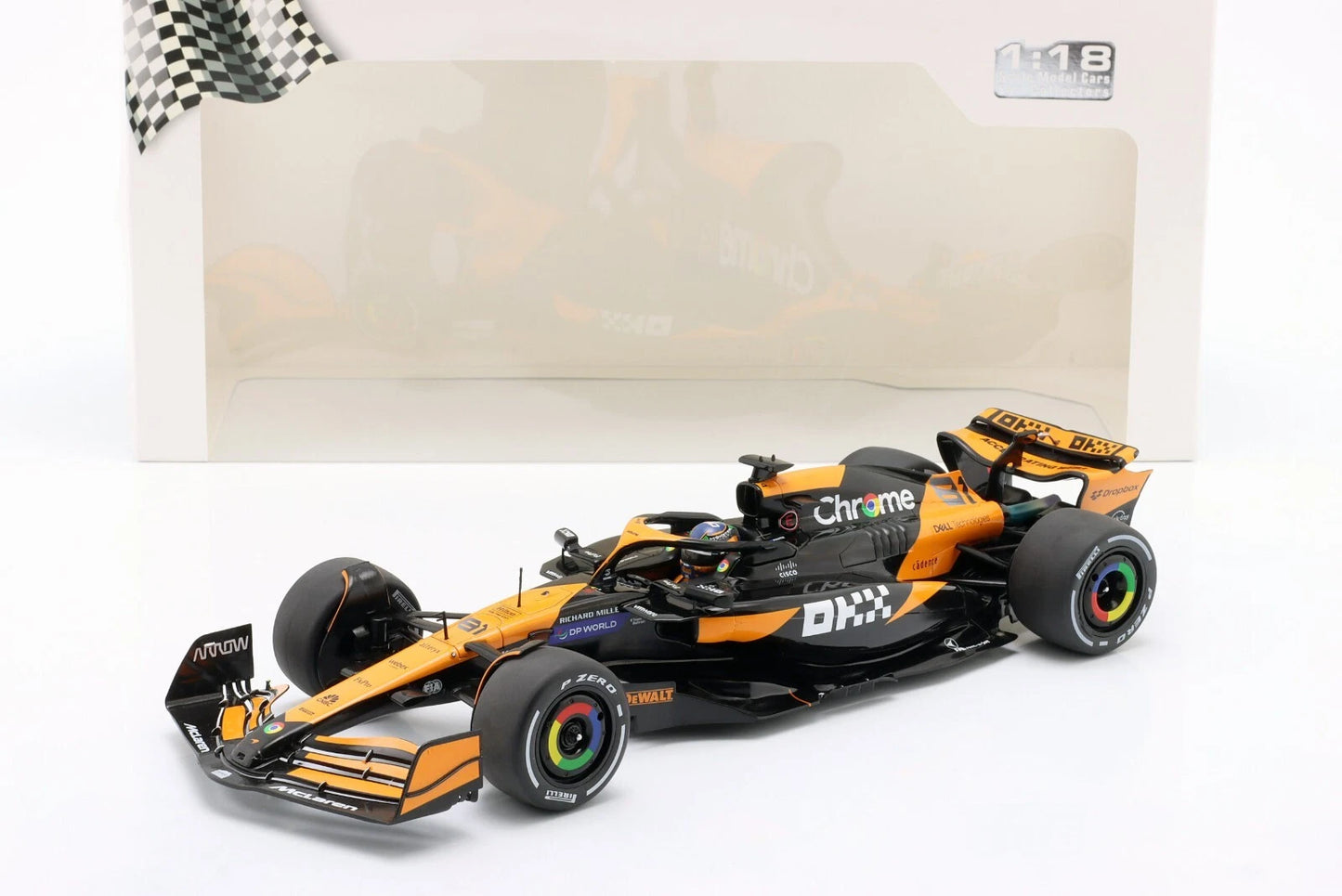1:18th McLaren F1 MCL38 Oscar Piastri #81 Australia GP 2024