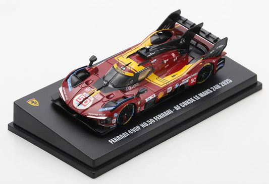 1:64th Ferrari 499P #50 AF Corse Winner Le Mans 2025 //speedgear.com/cdn/shop/files/DS6807.webp?v=1784546632