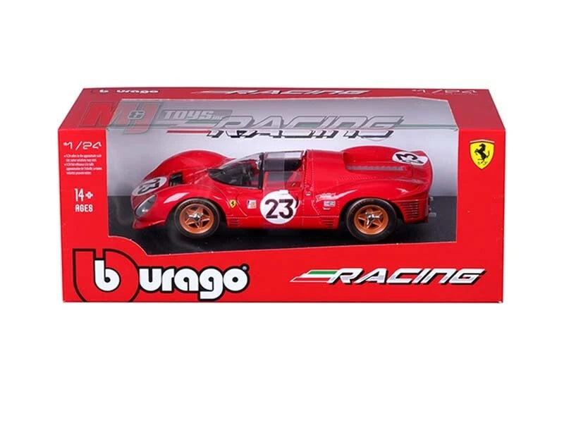 1:24th Ferrari Racing 330 P4 Daytona 1967 #23 Red