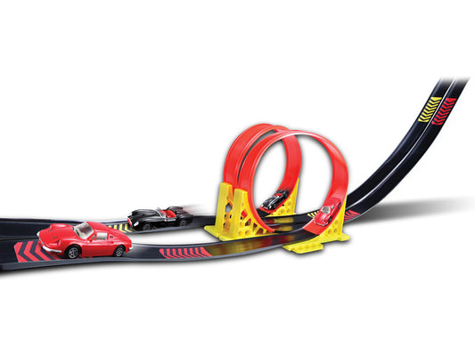 1:43rd Ferrari Race & Play Dual Loop Set (2 cars) //speedgear.com/cdn/shop/files/DT6801.jpg?v=1773340097