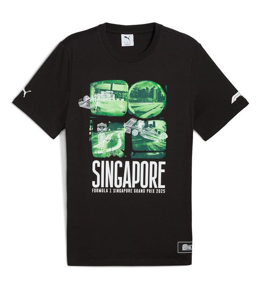 Puma x F1 Singapore GP Tee Shirt Black