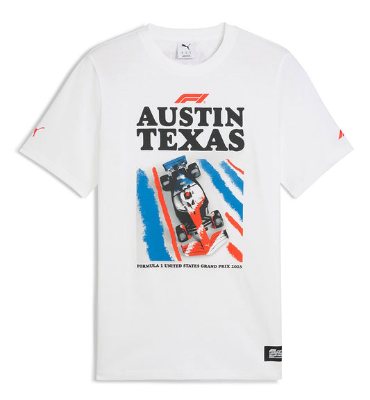 Puma x F1 Austin GP Tee Shirt White