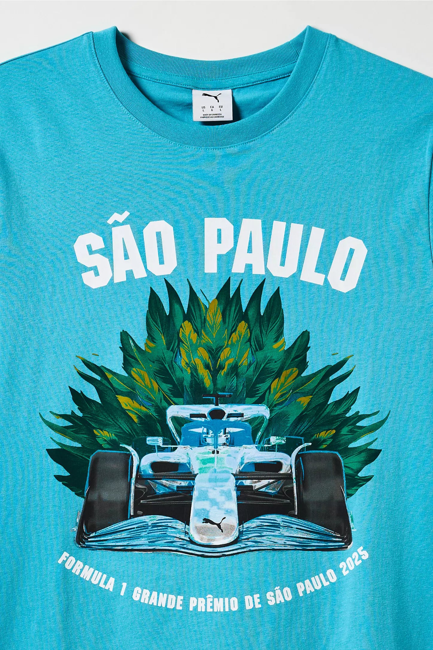 Puma x F1 Brazil GP Tee Shirt Green