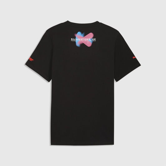 Puma x F1 British GP Tee Shirt Black //speedgear.com/cdn/shop/files/FA6102.jpg?v=1777051405