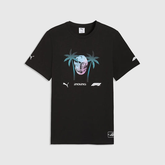Puma x F1 Miami GP Tee Shirt Black //speedgear.com/cdn/shop/files/FA6103_d2880a72-4ab1-447f-9893-7bbadf2c8d63.webp?v=1777052249