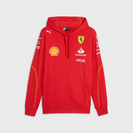 Scuderia Ferrari F1 Team Hooded Sweatshirt 2024