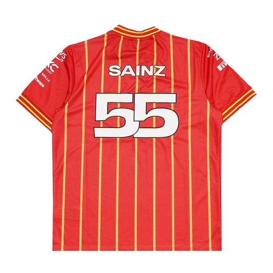Scuderia Ferrari F1 Team Carlos Sainz Soccer Jersey