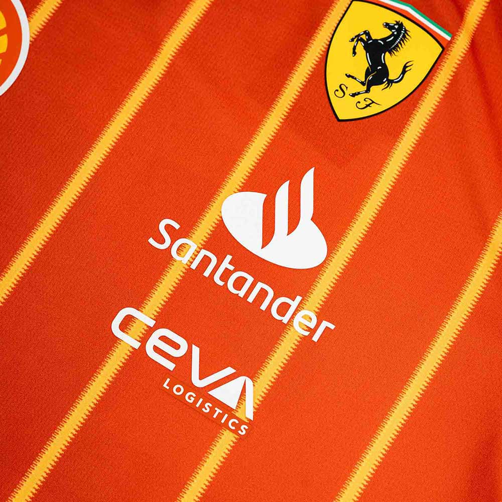 Scuderia Ferrari F1 Team Carlos Sainz Soccer Jersey