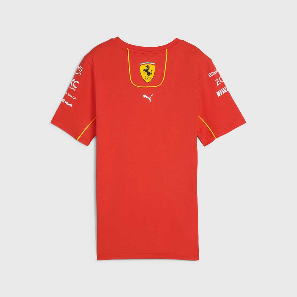 Scuderia Ferrari F1 Womens Team Tee Red