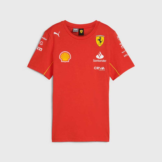 Scuderia Ferrari F1 Womens Team Tee Red