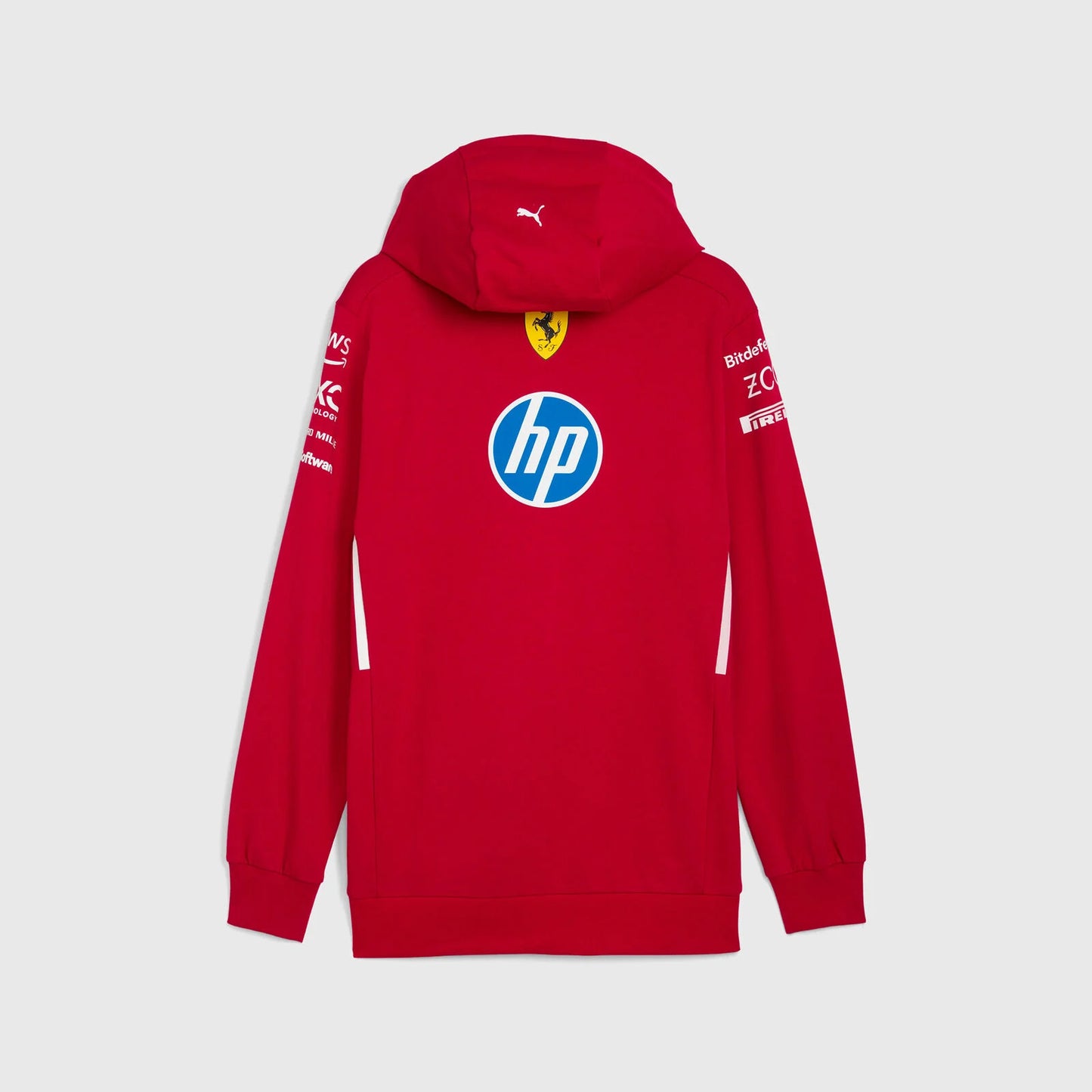 Scuderia Ferrari F1 Replica Kids Team Hoodie 2025 Red