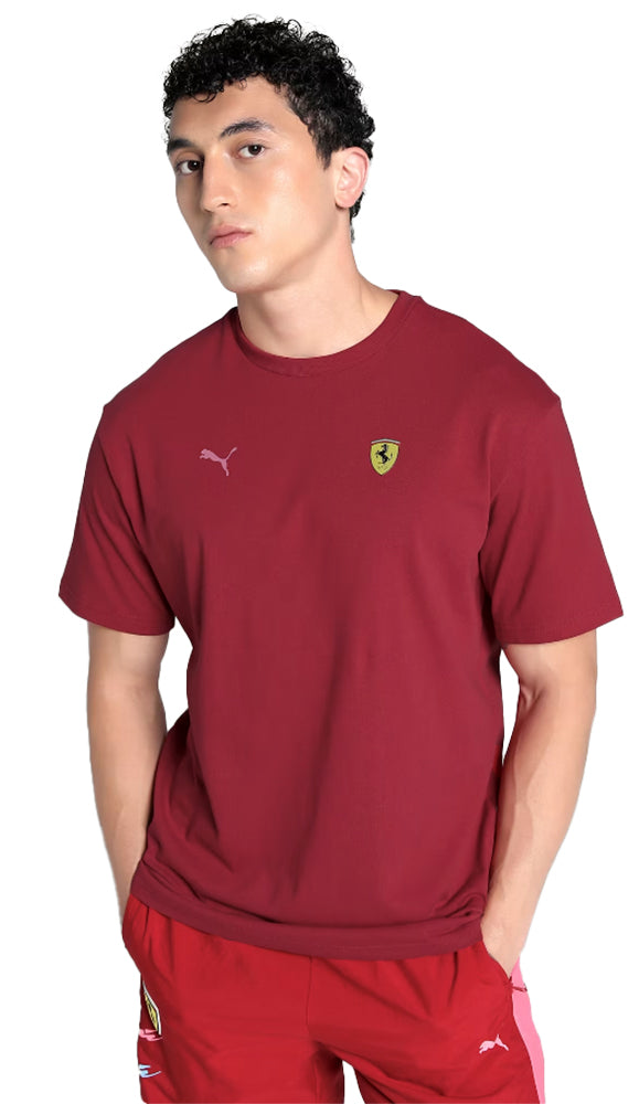 Puma Ferrari Miami GP Graphic Tee Crimson Red
