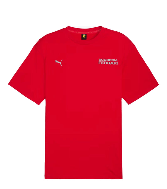Puma Ferrari Lifestyle Shield Tee Red