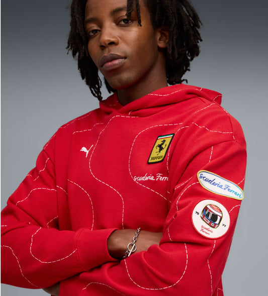 Scuderia Ferrari F1 Monza GP Hoodie Red 2025