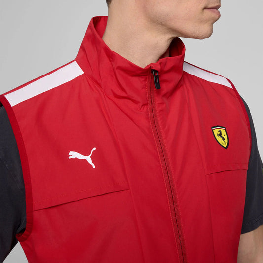 Scuderia Ferrari F1 Logo Vest Cherry Red