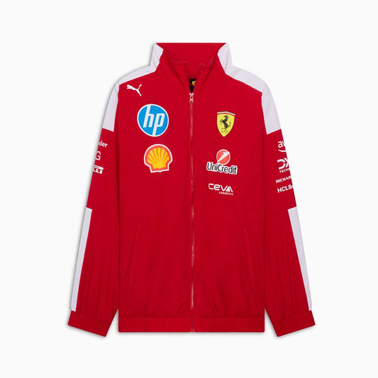 Scuderia Ferrari F1 Drivers T7 Oversized Jacket 2025 Red
