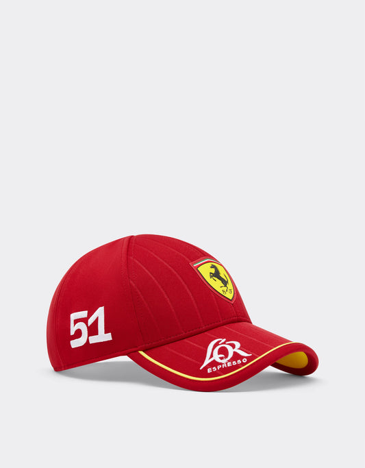 Scuderia Ferrari Hypercar Le Mans #51 Team Hat Red
