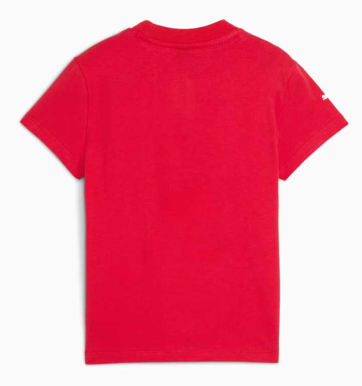 Scuderia Ferrari F1 Ladies Big Shield Tonal Tee Red