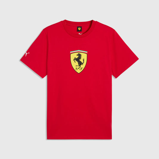 Scuderia Ferrari F1 Shield Tee Shirt Red //speedgear.com/cdn/shop/files/FR6112.jpg?v=1774876794