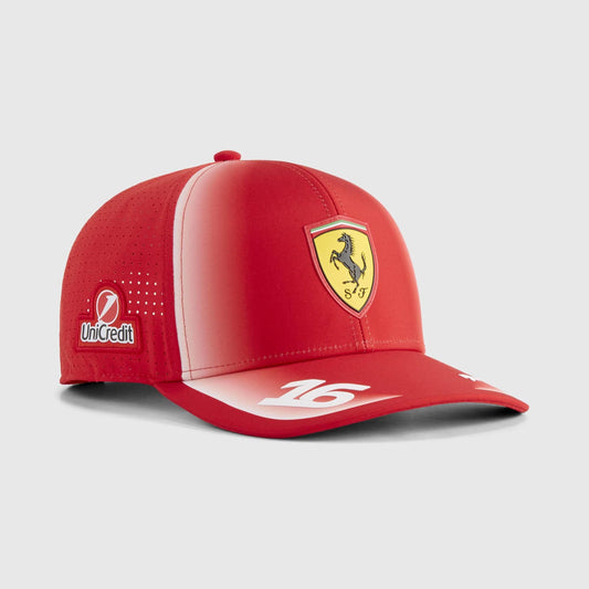 Scuderia Ferrari F1 Charles LeClerc #16 Hat Red //speedgear.com/cdn/shop/files/FR6513.webp?v=1771529123