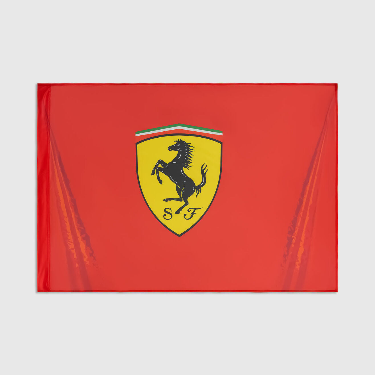 Scuderia Ferrari F1 Shield Logo Flag Red