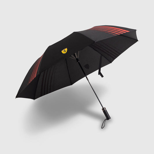 Scuderia Ferrari F1 Compact Umbrella Black //speedgear.com/cdn/shop/files/FR6915.jpg?v=1775655460